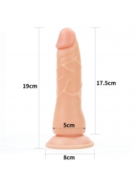 Женский страпон Easy Strapon Set 7.5 - 19 см. - Lovetoy - купить с доставкой в Хабаровске