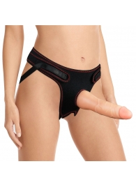 Женский страпон Easy Strapon Set 7.5 - 19 см. - Lovetoy - купить с доставкой в Хабаровске