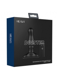 Черный вибростимулятор простаты Nexus Bolster - 12,3 см. - Nexus Range - в Хабаровске купить с доставкой
