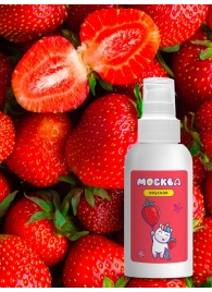 Универсальная смазка с ароматом клубники  Москва Вкусная  - 100 мл. - Москва - купить с доставкой в Хабаровске