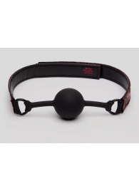 Кляп-шар на двусторонних ремешках Reversible Silicone Ball Gag - Fifty Shades of Grey - купить с доставкой в Хабаровске