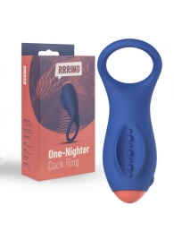 Синее эрекционное кольцо RRRING One Nighter Cock Ring - FeelzToys - в Хабаровске купить с доставкой