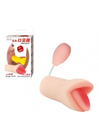 Мастурбатор с грушей Oral Sex - Baile - в Хабаровске купить с доставкой