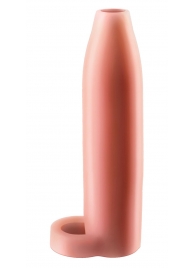 Телесная насадка Real Feel Enhancer XL - 17 см. - Pipedream - в Хабаровске купить с доставкой