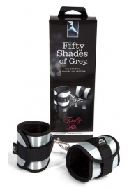 Серо-черные наручники Totally His - Fifty Shades of Grey - купить с доставкой в Хабаровске