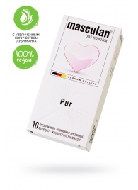 Супертонкие презервативы Masculan Pur - 10 шт. - Masculan - купить с доставкой в Хабаровске