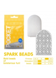 Карманный мастурбатор Spark Beads - Tenga - в Хабаровске купить с доставкой