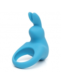 Голубое эрекционное виброкольцо Happy Rabbit Rechargeable Rabbit Cock Ring - Happy Rabbit - в Хабаровске купить с доставкой