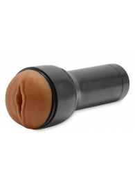 Коричневый мастурбатор-вагина Feel Stroker - Kiiroo - в Хабаровске купить с доставкой