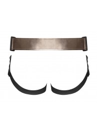 Бронзовый пояс для насадок Curious Harness - Strap-on-me - купить с доставкой в Хабаровске