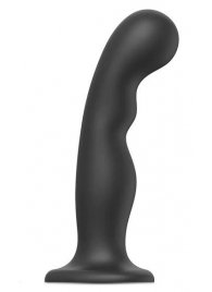 Черная насадка Strap-On-Me Dildo Plug P G size XXL - Strap-on-me - купить с доставкой в Хабаровске