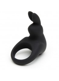 Черное эрекционное виброкольцо Happy Rabbit Rechargeable Rabbit Cock Ring - Happy Rabbit - в Хабаровске купить с доставкой