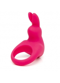 Розовое эрекционное виброкольцо Happy Rabbit Rechargeable Rabbit Cock Ring - Happy Rabbit - в Хабаровске купить с доставкой