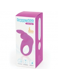 Фиолетовое эрекционное виброкольцо Happy Rabbit Rechargeable Rabbit Cock Ring - Happy Rabbit - в Хабаровске купить с доставкой