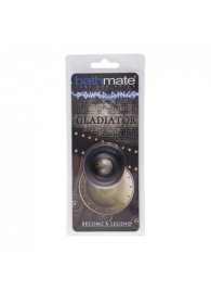 Чёрное эрекционное кольцо Gladiator - Bathmate - в Хабаровске купить с доставкой