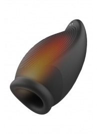 Мастурбатор с вибрацией и функцией нагрева Squeezable Stroker - Dream Toys - в Хабаровске купить с доставкой