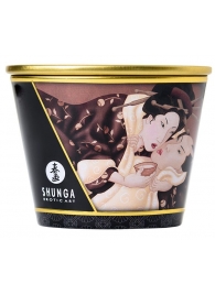 Массажная свеча Intoxicatin Chocolate с ароматом шоколада - 170 мл. - Shunga - купить с доставкой в Хабаровске