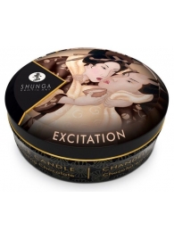 Массажная свеча Intoxicatin Chocolate с ароматом шоколада - 30 мл. - Shunga - купить с доставкой в Хабаровске