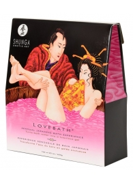 Соль для ванны Lovebath Dragon Fruit, превращающая воду в гель - 650 гр. - Shunga - купить с доставкой в Хабаровске