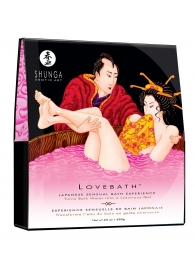 Соль для ванны Lovebath Dragon Fruit, превращающая воду в гель - 650 гр. - Shunga - купить с доставкой в Хабаровске