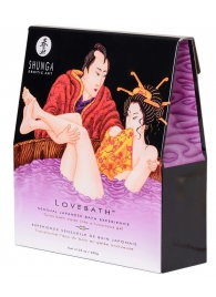 Соль для ванны Lovebath Sensual lotus, превращающая воду в гель - 650 гр. - Shunga - купить с доставкой в Хабаровске