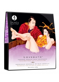 Соль для ванны Lovebath Sensual lotus, превращающая воду в гель - 650 гр. - Shunga - купить с доставкой в Хабаровске