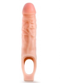 Телесная насадка на пенис 9 Inch Cock Sheath Extender - 22,2 см. - Blush Novelties - в Хабаровске купить с доставкой