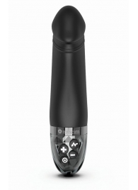 Черный вибратор с электростимуляцией Real Deal Neal - 16,5 см. - MyStim - купить с доставкой в Хабаровске