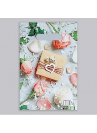 Полиэтиленовый пакет  Подарочек  с вырубной усиленной ручкой - 20 х 30 см. - Сима-Ленд - купить с доставкой в Хабаровске