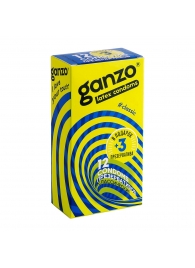 Классические презервативы с обильной смазкой Ganzo Classic - 15 шт. - Ganzo - купить с доставкой в Хабаровске