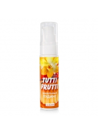 Интимный гель на водной основе Tutti-Frutti  Ванильный пудинг  - 30 гр. - Биоритм - купить с доставкой в Хабаровске