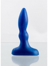Синий анальный стимулятор Beginners p-spot massager - 11 см. - Lola Games - в Хабаровске купить с доставкой