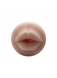 Телесный мастурбатор-ротик Oral Mini Masturbator - Adrien Lastic - в Хабаровске купить с доставкой