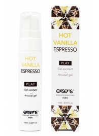 Возбуждающий гель Hot Vanilla Espresso Arousal Gel - 15 мл. - Exsens - купить с доставкой в Хабаровске