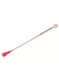 Красный латексный стек с лентами - 62 см. - Sitabella - купить с доставкой в Хабаровске