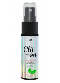 Клиторальный возбуждающий спрей Clit Me On Peppermint - 12 мл. - INTT - купить с доставкой в Хабаровске