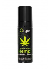 Возбуждающий интимный гель для пар ORGIE Hemp Intense Orgasm - 15 мл. - ORGIE - купить с доставкой в Хабаровске