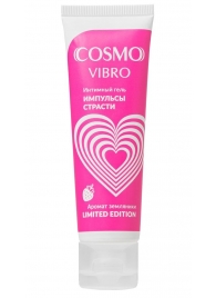 Возбуждающий гель на водно-силиконовой основе Cosmo Vibro с ароматом земляники - 50 гр. - Биоритм - купить с доставкой в Хабаровске