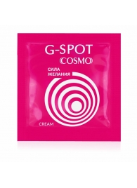 Стимулирующий интимный крем для женщин Cosmo G-spot - 2 гр. - Биоритм - купить с доставкой в Хабаровске