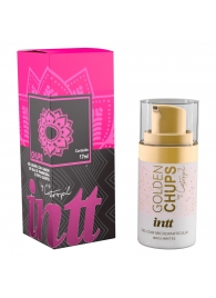 Возбуждающий гель Golden Chups с малиновым ароматом - 17 мл. - INTT - купить с доставкой в Хабаровске