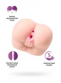 Реалистичный мастурбатор Paula с 2 любовными тоннелями - ToyFa - в Хабаровске купить с доставкой