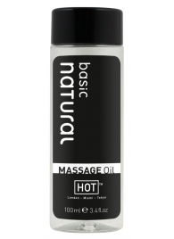 Массажное масло для тела Natural Basic - 100 мл. - HOT - купить с доставкой в Хабаровске