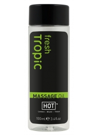 Массажное масло для тела Tropic Fresh - 100 мл. - HOT - купить с доставкой в Хабаровске