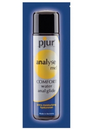 Анальный лубрикант pjur ANALYSE ME Comfort Water Anal Glide - 2 мл. - Pjur - купить с доставкой в Хабаровске