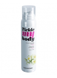 Массажная хрустящая пенка Tickle My Body Monoi с ароматом моной - 150 мл. - Love to Love - купить с доставкой в Хабаровске
