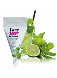 Съедобное согревающее массажное масло Love Me Tender Mojito с ароматом мохито - 10 мл. - Love to Love - купить с доставкой в Хабаровске