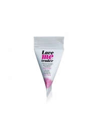 Съедобное согревающее массажное масло Love Me Tender Cotton Candy с ароматом сладкой ваты - 10 мл. - Love to Love - купить с доставкой в Хабаровске