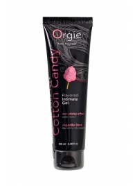 Интимный гель на водной осное Lube Tube Cotton Candy со вкусом сахарной ваты - 100 мл. - ORGIE - купить с доставкой в Хабаровске