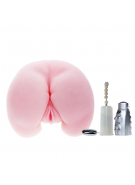 Вибрирующий мастурбатор-попка с ротацией и пультом управления - Baile - в Хабаровске купить с доставкой