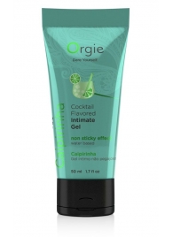 Съедобный интимный гель Orgie Lube Tube Cocktail Caipirinha - 50 мл. - ORGIE - купить с доставкой в Хабаровске